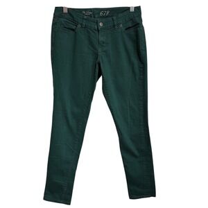 The‎ Limited Denim 678 Green Wash Skinny Leg Casual Pants Size 4